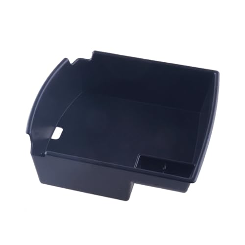 Organizador de consola para Hyundai Kona 2017-2021 bandeja de reposabrazos en ABS negro