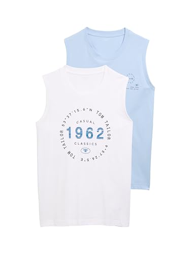 T-Shirt Homme TOM TAILOR 1048075 haut col rond mode casual
