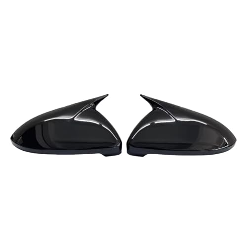 Coque de rétroviseur pour VW Golf 7 MK7.5 et Touran noir brillant