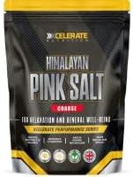 Pure Pink Himalayan Salt - Coarse Crystals | 100% Natural | Gluten Free | Vegan | Vegetarian | Premium Quality by Xcelerate 250g