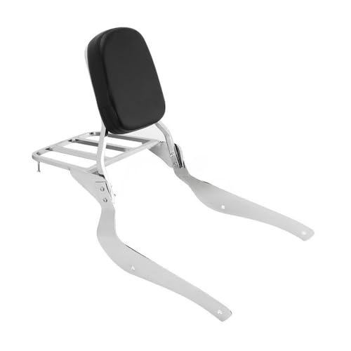 Dossier passager moto custom avec support sacoche pour Intruder VL800 et Boulevard C50