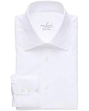 Kentkragen, Sportmanschette van Laack Herren RIGO Freizeithemd, Weiß (Weiß 000), 43