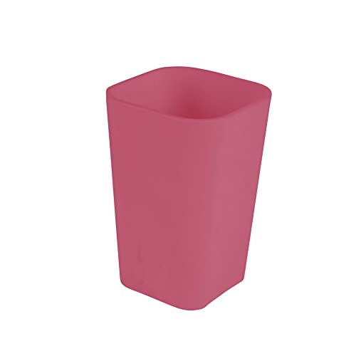 douceur d'intérieur, Bicchiere (7.3 x 7.3 x 11 cm) Vitamina Lampone, Plastica Soft Touch