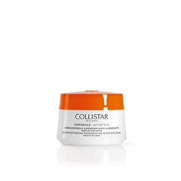 Collistar Crema Doposole Superidratante Rigenerante, dall'elevato Potere Nutriente, Stimola i Naturali Processi di Auto-Riparazione, Ideale per Pelli Secche, 200ml