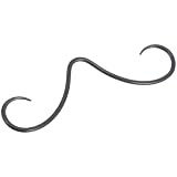 MAGICLULU Anillo para Piercing Septum de Acero Inoxidable Negro, Cómodo y Adecuado para Múltiples Perforaciones Nariz, Adecuado para Body Piercing Diario