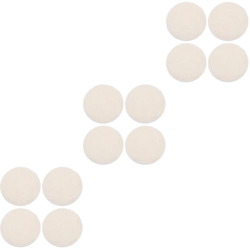 JECOMPRIS Discos De Reutilizables De Almohadillas Lavables para Y Absorbentes con Capa Cómodos para Mamás 4 Piezas X 3