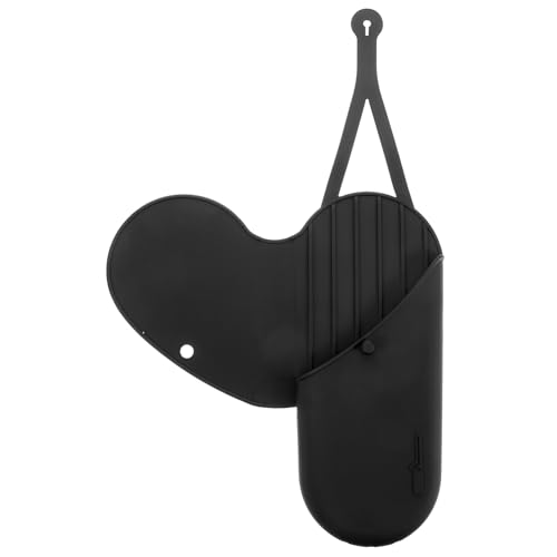 Funda de silicona resistente al calor para plancha de pelo, bolsa portátil para viaje con orificio para colgar miniatura 1