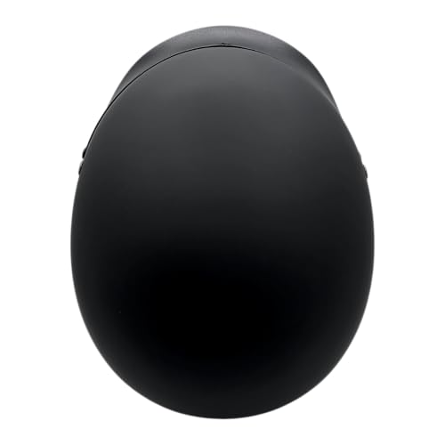 Image of Vega Helmets Warrior Motorcycle Half Helmet with Sunshield for Men & Women, Adjustable Size Dial DOT Half Face Skull Cap for Bike Cruiser Chopper Moped Scooter ATV (Large, Matte Black)