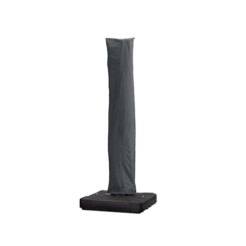 Image of PURPLE LEAF Outdoor Cantilever Umbrella Cover Easy Setup L Size Grey