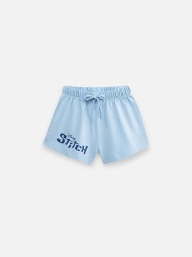 Image of Nap Chief Kids Cotton Disney Character Co ord Set for Girls, T Shirt and Shorts for Casual Wear