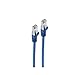 Produktbild shiverpeaks®-BASIC-S-RJ45 Patchkabel-Flachkabel, Flat U/FTP m. CAT 7 Rohkabel, Slim 0,25m Blau