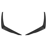 Top 10 Best Canard Bumper Reviews & Comparison 16 IKON MOTORSPORTS, Front Canards Replacement Compatible With 2014-2024 Chevrolet Camaro, ZL1 Style Unpainted Black ABS Plastic Front Bumper Side Canards Dive Planes Fin 2PCS