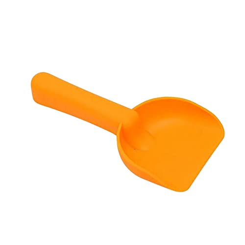 Lianyao 1PC Winter Snow Shovel for Kids Snow Shovel Portable Snow Shovel Short Handled Plastic Snow Removal Toys Beach Shovels Best for Children,Orange