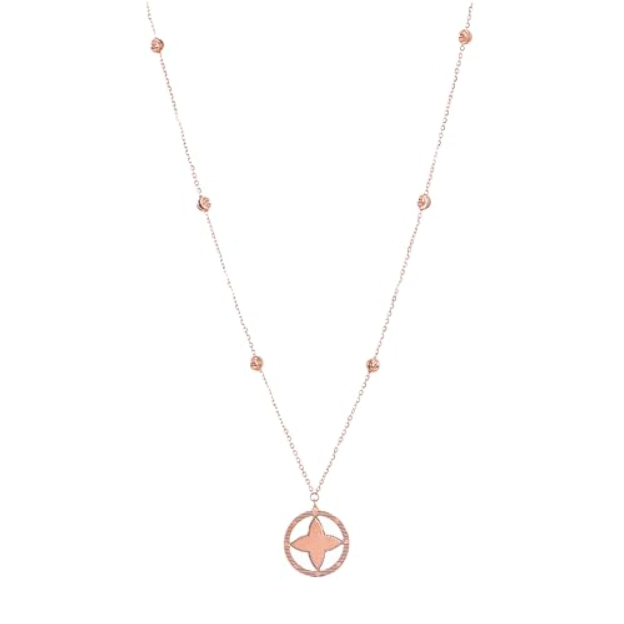 Women's 925 Sterling Silver Harmony Drop Necklace