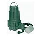 Zoeller 145-0011, Model BE145, Effluent & Sump Pump, 3/4 HP, 230 Volts, 1 Phase, 6 Amps, 1-1/2" NPT Discharge, 61 GPM Max, 74 ft Max Head, 20 ft Cord, Automatic