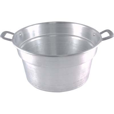 Pentola Caldaia In Alluminio Pesante 2 Manici Ã˜ 20 Cm. - Spess. 1,0 - Lt. 3