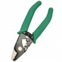 Pro#39;skit 8PK-326 S50C Steel Multifunction Optical Fiber Stripper - Green + Black