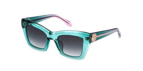 Lunettes de Soleil Just Cavalli SJC144 0G61 VERDE TRASPARENTE LUCIDO 51/22/140 Femme