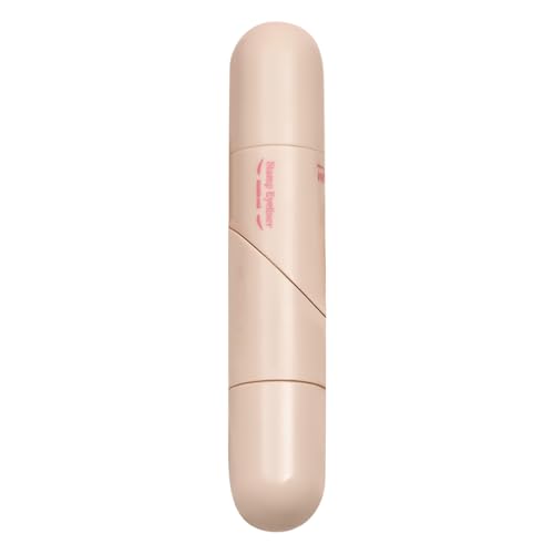 Herramienta de plantilla para delineador de ojos, delineador de ojos impermeable de doble extremo, aplicador de maquillaje de precisión de 2 ml para alas, diseño, viajes, escuela, al aire libre, hogar