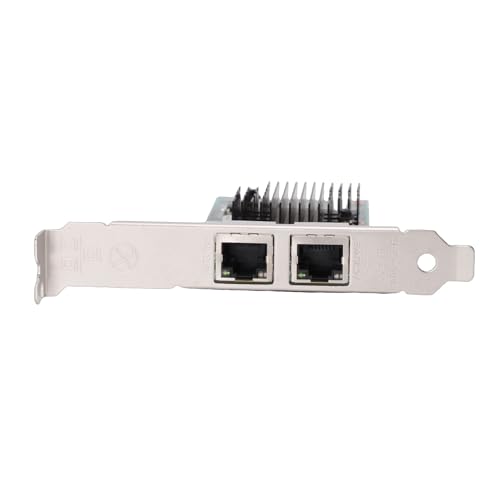 SUNGOOYUE Tarjeta de Red 1Gb con Doble Puerto RJ45, Adaptador Gigabit Ethernet con Controlador 82576 para PCIe 2.0 X1 miniatura 6