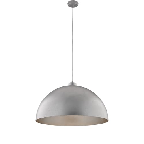 Suspension Marcus fer blanc et argent antique pour un intérieur raffiné