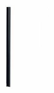 DURABLE Klemmschienen 2932-01 schwarz, 10 Stück