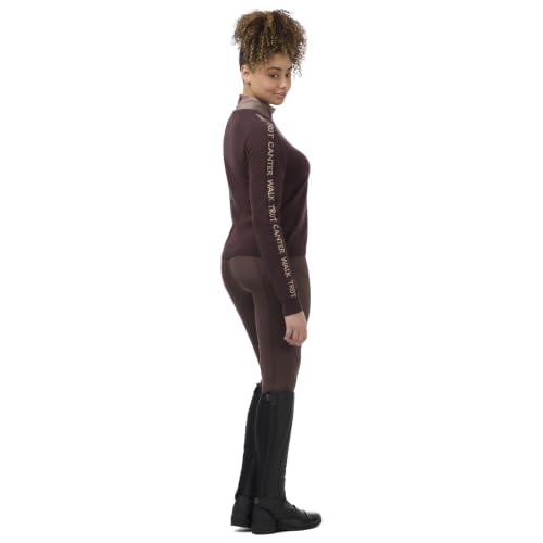 Image of Kerrits Women's Coolcore Full Leg Grip Horse Riding Tights - Cooling Equestrian Leggings, Silicone Grip, Pockets