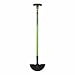 OptiProducts Lawn Edger Tool, Carbon Steel Half Moon Lawn Edger with T Handle & Foot Step, 91cm Garden Edging Tool for Lawn Borders, Turf Cutter, Grass Edge Trimmer & Landscape Edging