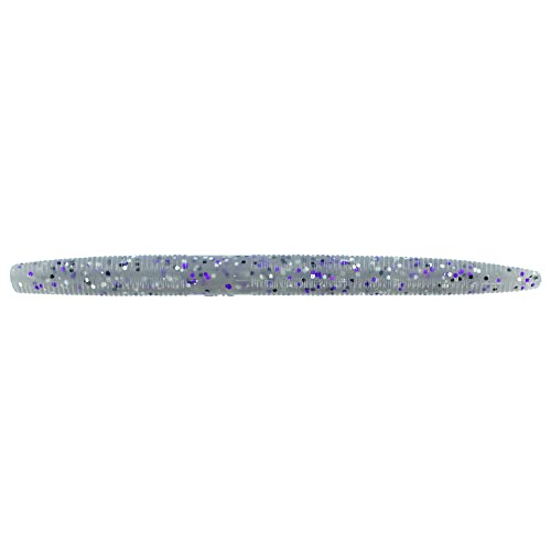 Yamamoto Gary 5" SENKO SMOKE BLUE PEARL /W SILVER, PURPLE & BLACK FLAKE (10 PACK) -  Yamamoto Baits, 62194