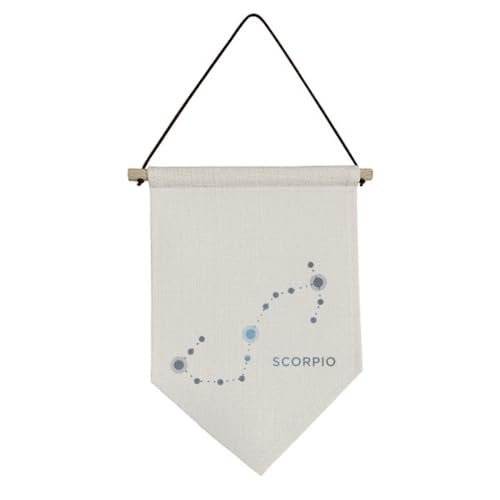Scorpion Constellation Toile Drapeau à Suspendre Bannière Décor