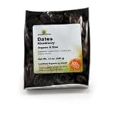 Sunfood Dates, Kadrawhy, Certified Orgaantioxidant-fruits.comc, Non-GMO Verified, Vegan, Raw, 12oz
