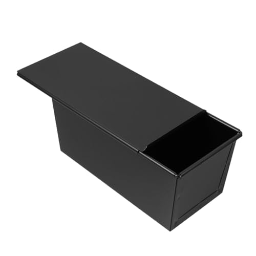 Cabilock Bread Baking Made Easy: Nonstick Loaf Pan Lid Stainless Iron Toast Bread Mold for Homemade Toasts