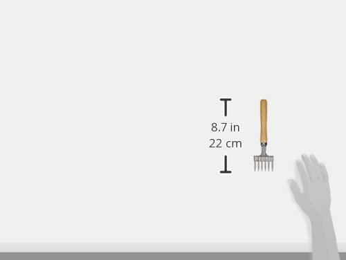 Rompi Ghiaccio Paderno | 6 Punte In Alluminio, Manico In Legno 23 Cm - Per Cocktail E Home Bar