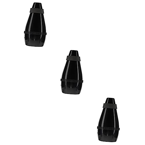 Levemolo 3pcs Trumpet Practice Mute Plastic Trumpet Mute Perfect for Quiet Practice Sessions