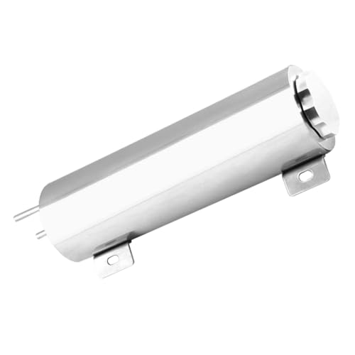 GLEAVI lata de captura de aceite car accessories aceite motor aceite de motor oil catch can tanque para auto palanquilla de depósito lata de recogida de aceite de coche Silver
