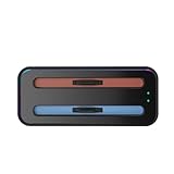 Switch 2 充電ドック RGB デュアル充電ステーション LEDライト付き 左右コントローラー用急速充電スタンド V8E4 NS2