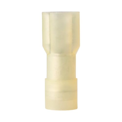 Clip femelle entièrement isolé 6.4mm nylon pour câble 3-5mm² évitant les courts-circuits