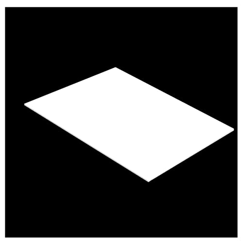 CHAOUYYZ Hoja Expandida de la Placa de Plástico de Plástico de Plástico de Pvc de Pvc, 200X300 Mm, Grueso 0.2/0.3/0.5 Mm/200Mm*300Mm*0.2Mm