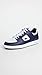 Lacoste Men's Court Cage Sneaker, Navy/White, 11