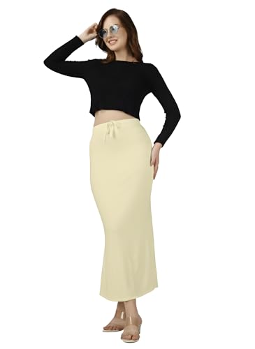 Image of Nexsus Stretchable Saree Shapewear | Petticoat for Women | Cotton Blended | Skirts for Women | Shape Wear Dress for Saree | Available in 80+ Colors and Plus Sizes