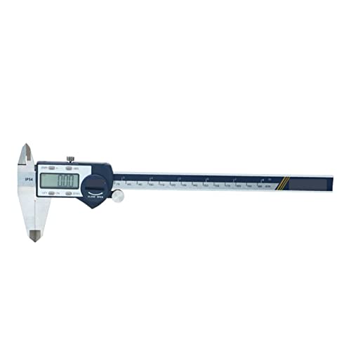 Calibrador digital electrónico con resolución de 0.01 mm y pantalla de gran claridad