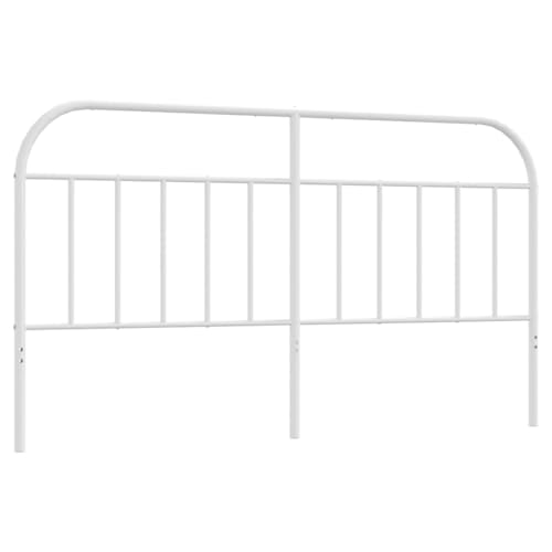 VidaXL Cabecero de Metal Blanco 180 cm
