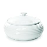 Portmeirion Sophie Conran White Low Covered Casserole