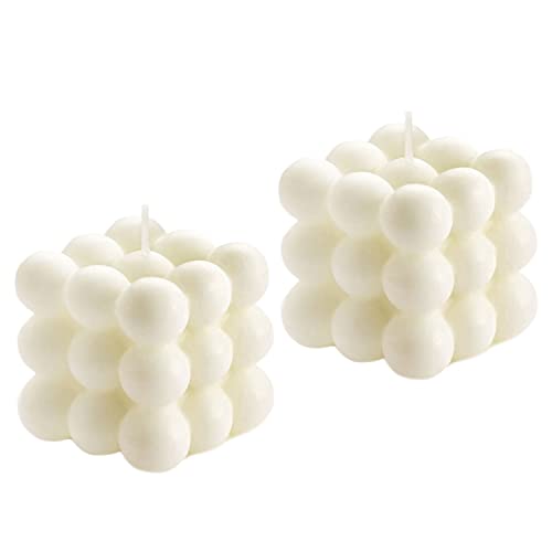 Bubble Cube Vanilla Scented Candle