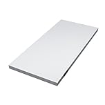 Genius eazzzy Topperbezug mit Reißverschluss für Topper Matratzentopper, waschbar atmungsaktiv 90 x 200 x 7 cm