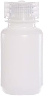 Cole-Parmer Essentials Economy Wide-Mouth Plastic Bottle, HDPE, 60mL (2oz); 72/PK