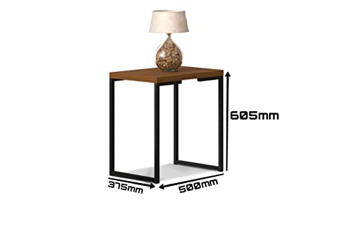 Mesa Lateral Innovare Art Panta Canela/preto