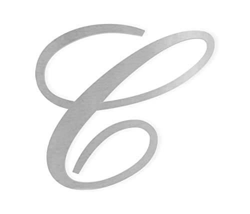 Metal Letter C for Wall, Metal Letters for Crafts, Metal Letter for Bedrooms