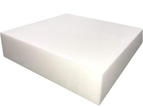 FoamTouch Almofada de espuma de estofamento de alta densidade 12,7 cm altura x 61 cm largura x 61 cm