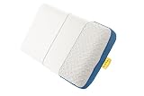 SLEEP COMFY AIR-MESH - Cuscino cervicale di lusso, con durezza M, in memory foam, Oeko-TEX, ergonomico, ortopedico, per dormire sulla schiena, dorme sul fianco